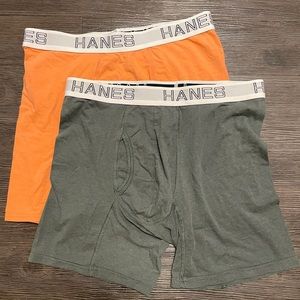 2 Pairs of Hanes Comfort Flex Fit Boxer Briefs